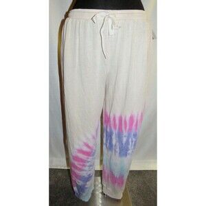 Secret Treasures Tie Dye Lightweight Sweatpants Plus Size 3X